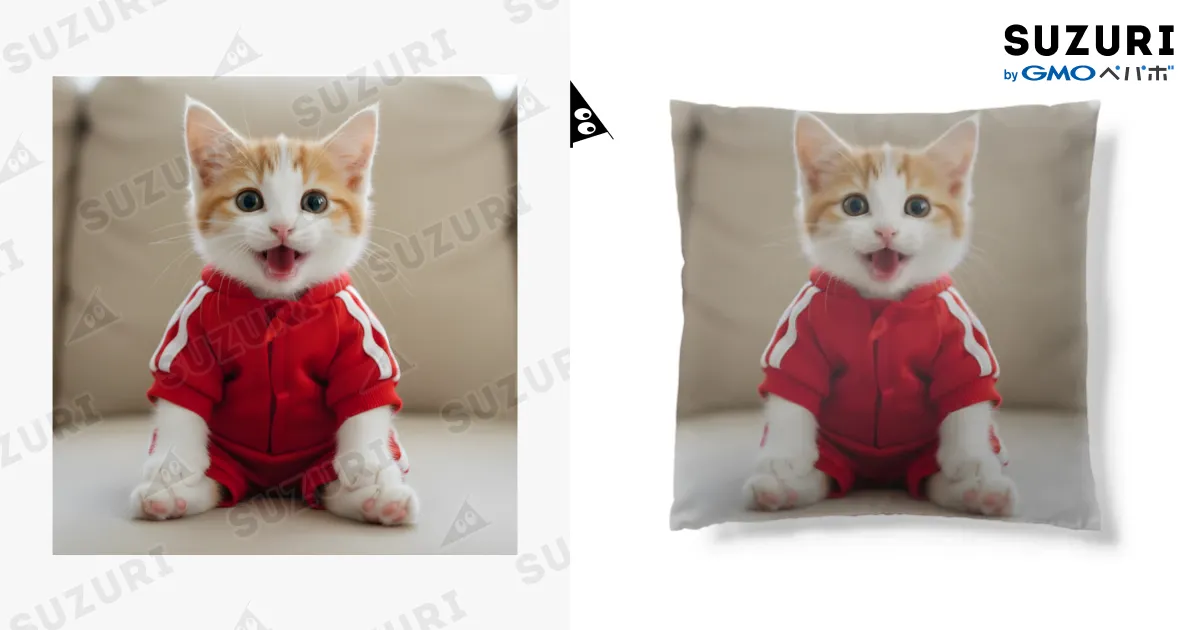 AI cat nyankochin ( nyankochin )の【ジャージ姿のリラックスにゃんこ