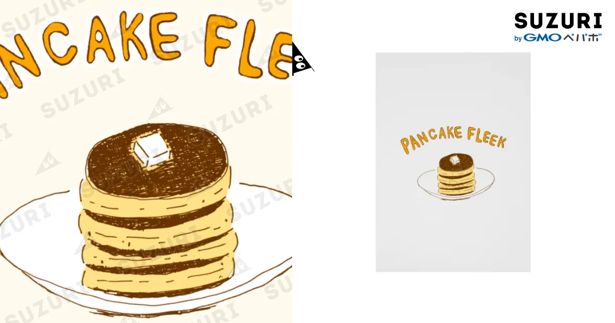 スイーツデザイン「パンケーキフリーク」 / NIKORASU GO