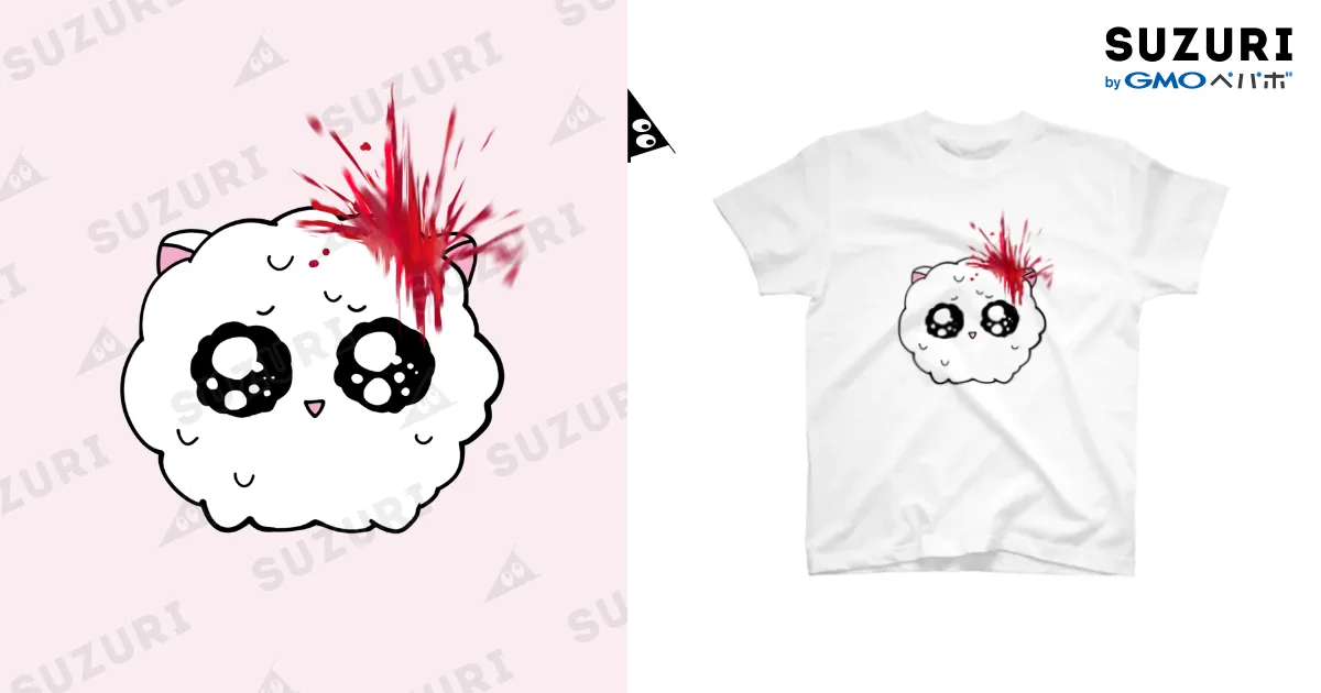 爆発ポメ / x_127xのスタンダードTシャツ通販 ∞ SUZURI（スズリ）