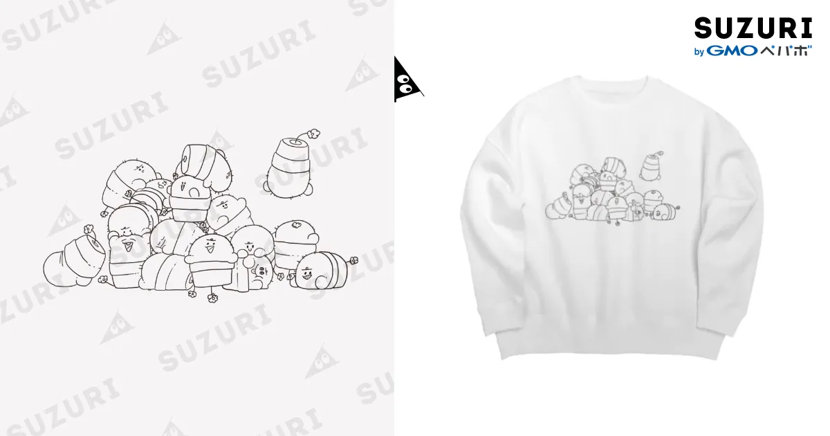 イッパイサボテン ビッグスウェット / ぐちつぼ ( gutitubo )の