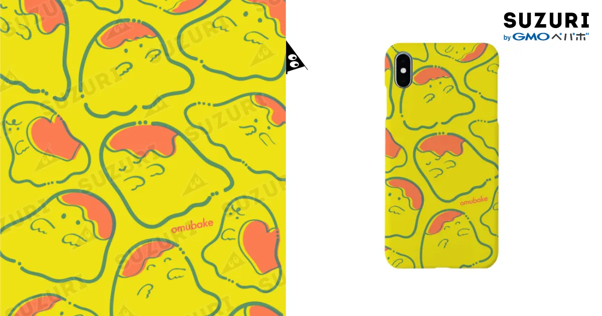 おむバケちゃん / aoshop ( aony )のスマホケース（iPhone）通販