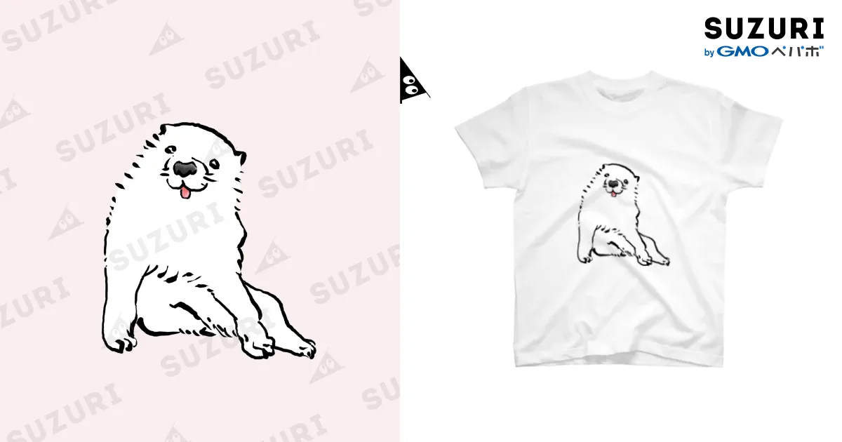 長沢芦雪の「あの犬」 / ふくふく商店 ( fukufukuzou )のスタンダードT