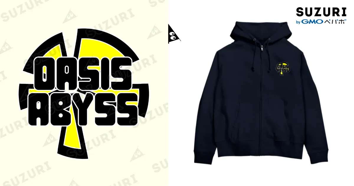 Oasis Abyss ロゴ / オアシス・アビス ( oasis_abyss )のジップ