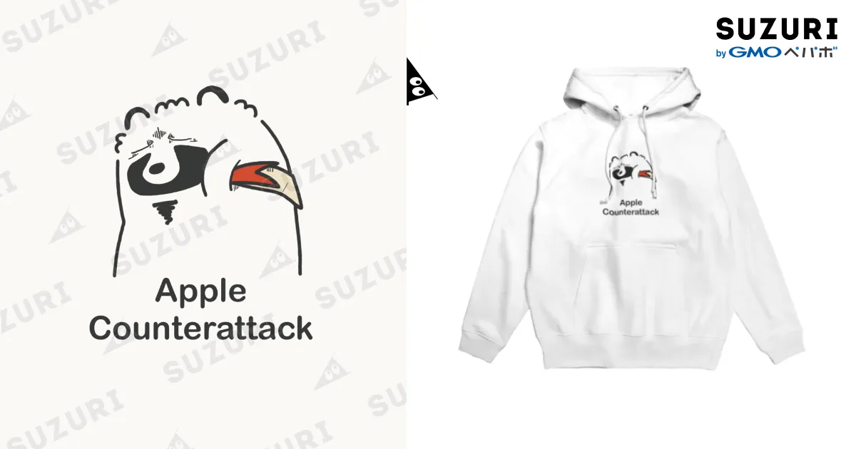 りんごに逆襲されるたぬき / ジーナショップ(たぬき多め) ( jiinashop 