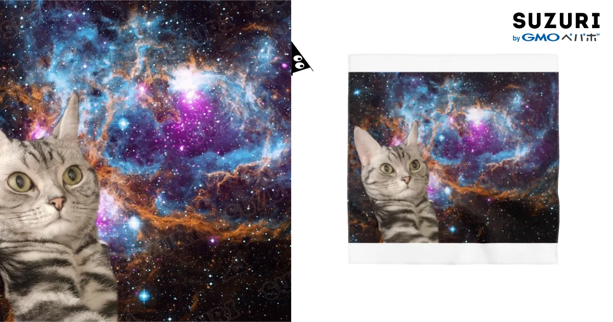 うちの宇宙猫 Bandana by 🥐🍞ちょきぷり🍞🥐 ( chokitick