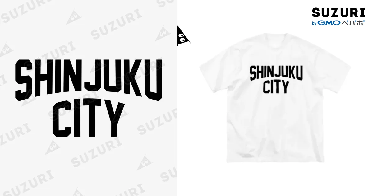 HARi NAKA YORK CITY Tシャツ　白 HARi NAKA YORK CITY Tシャツ 白