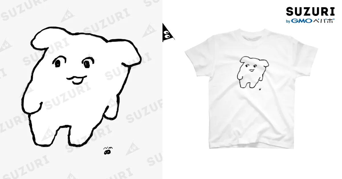 よよ(しろ) / にくまん子 ( oic_oniku )のスタンダードTシャツ
