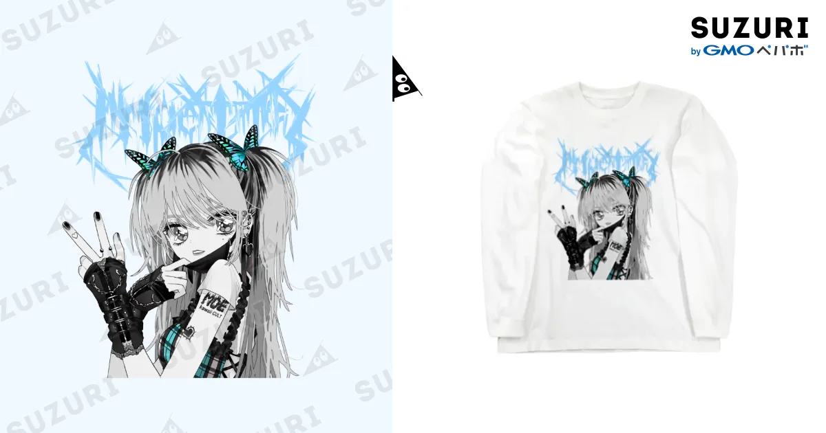 萌 / 萌えショップ ( super_dry_rr )のロングスリーブTシャツ通販