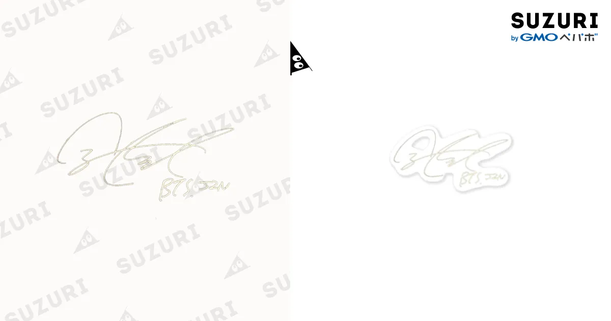 BTS サイン BTS防弾少年団サイン入りサイン写真 15.2cm*10.2cm