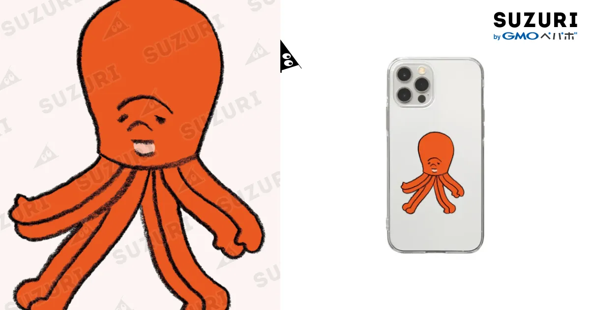 タコ2 / makomoのおもしろショップ ( makomotaro )のソフトクリア