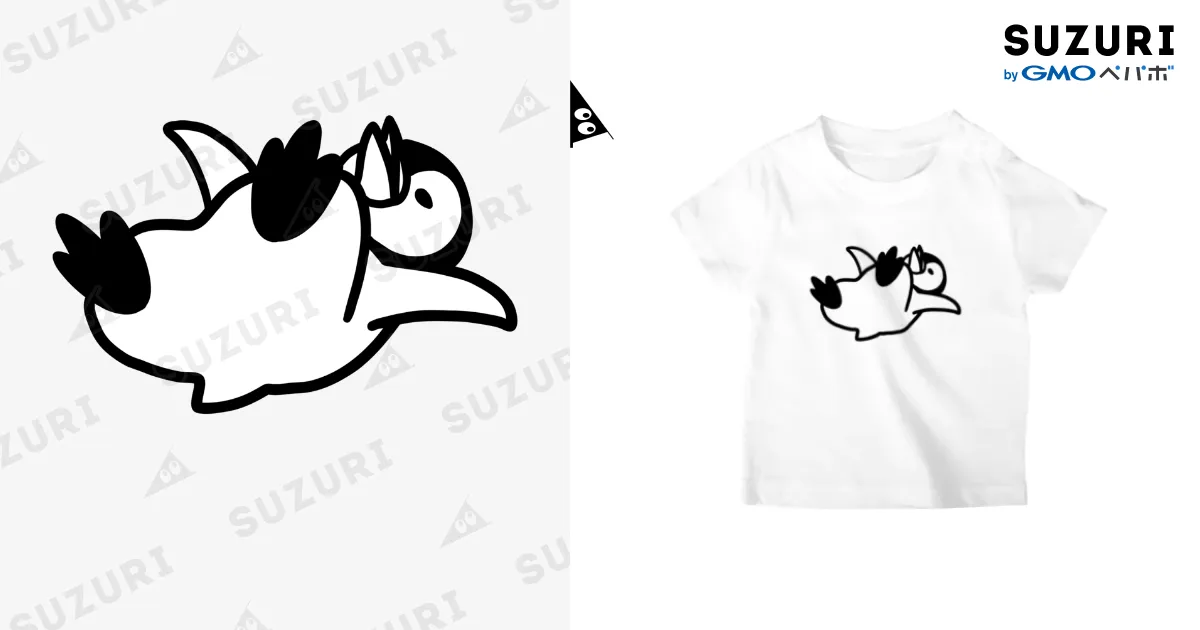 スーパーで駄々をこねるペンギン（子） / ichomaeのスタンダードT