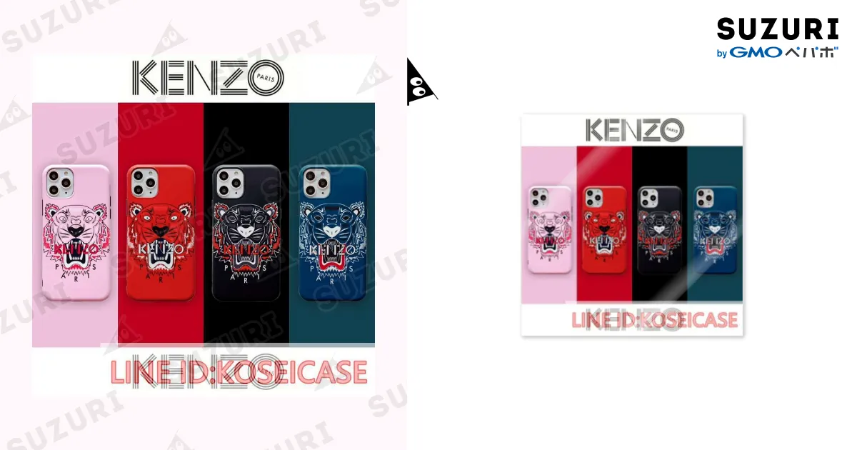 KENZO iphone12 pro maxケース ケンゾー / vivikabaのステッカー