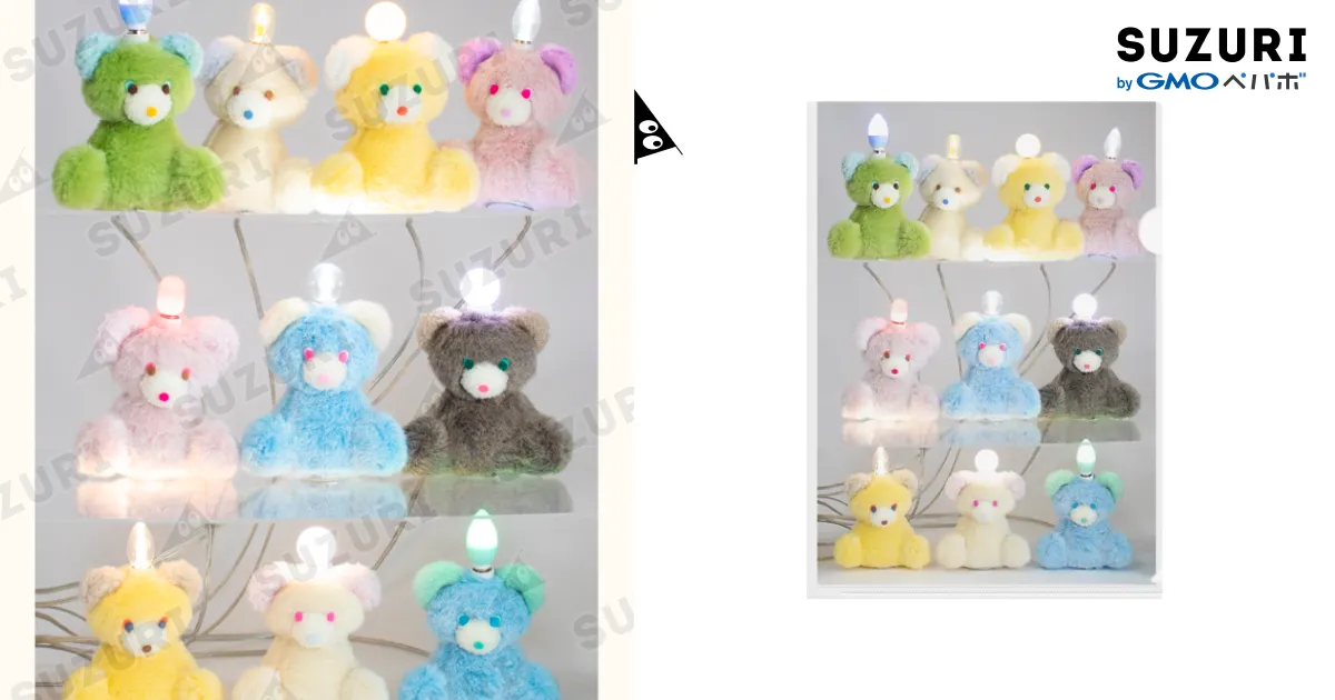 ペヘモリッケ ひかるちゃん ライト ぬいぐるみ 【公式通販】