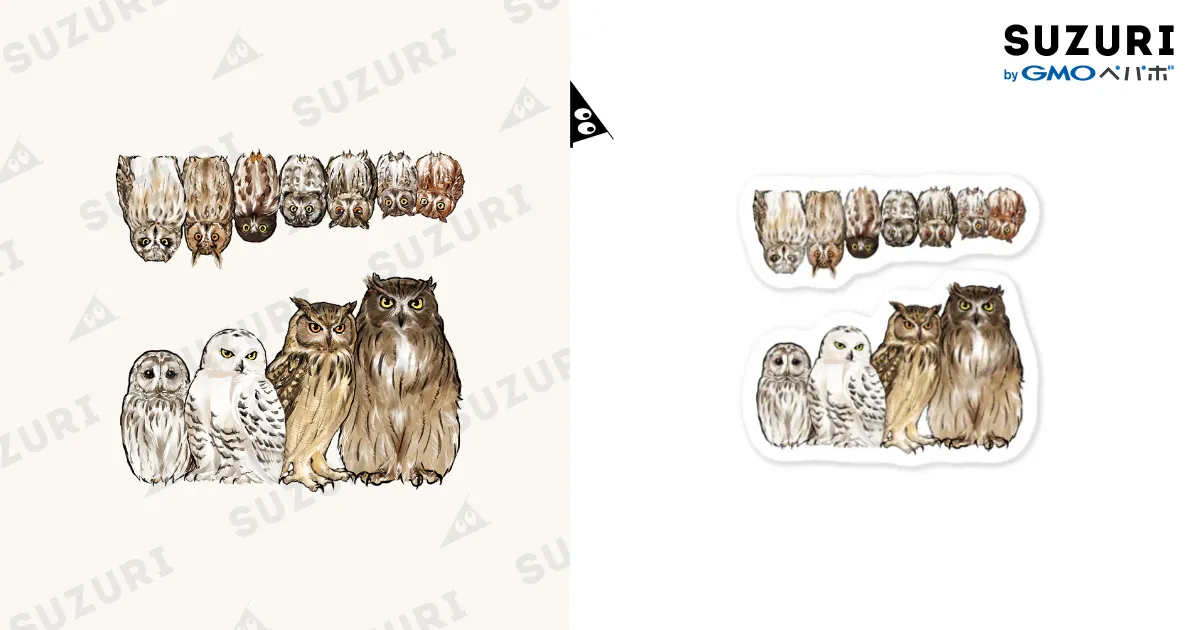 せのじゅんフクロウ / 鵄 〜フクロウまみれ〜 ( fukururu )の