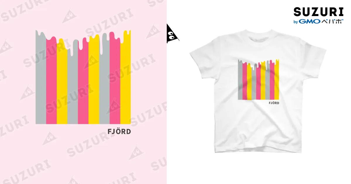 フィヨルドTシャツ（Pink） / FJORD,LLC ( fjord )の