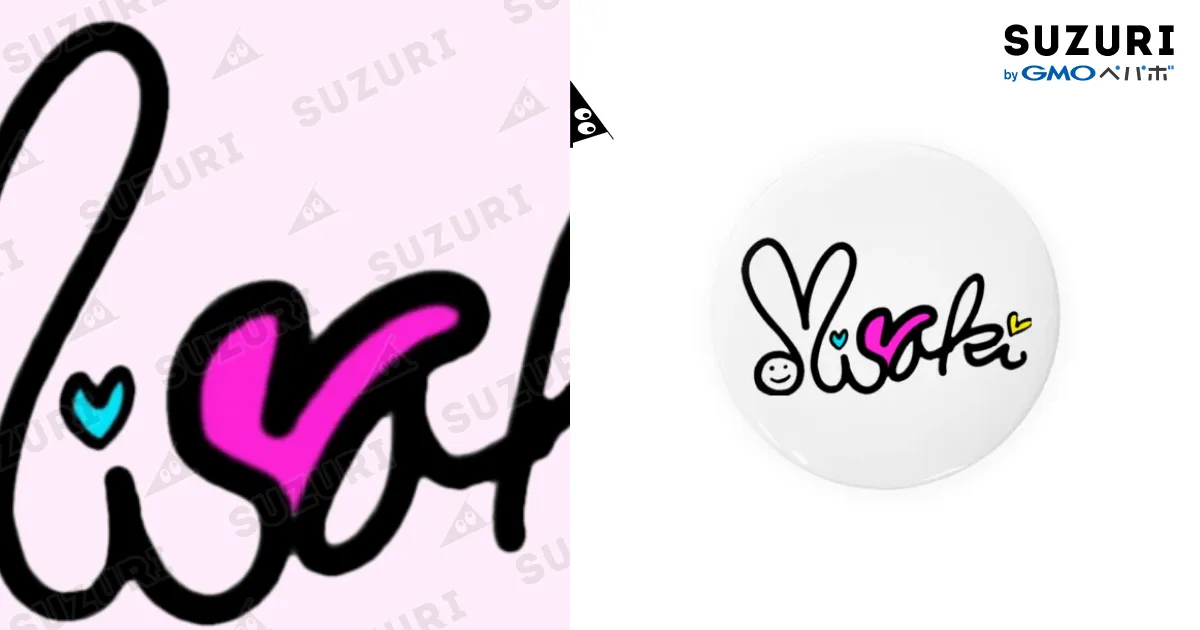 きりこ 缶バッジ(サイン付き)35個セット MISAKIサイン / MISAKI ( Misaki_0803_s2 )の缶バッジ通販