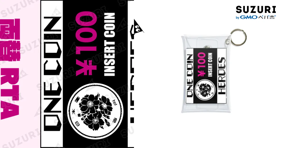 ワンコインヒーローズコインケース Mini Clear Multipurpose