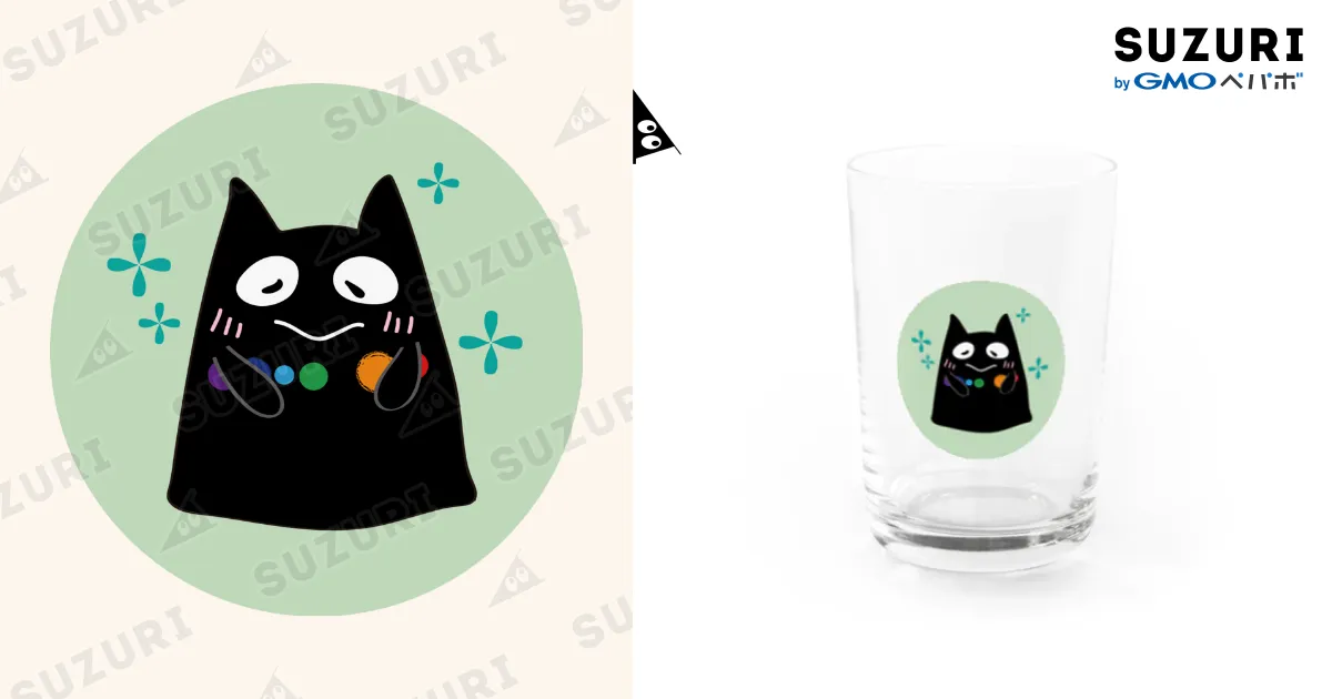 denki nyan glass / ムシぴ ( muship_64 )のグラス通販