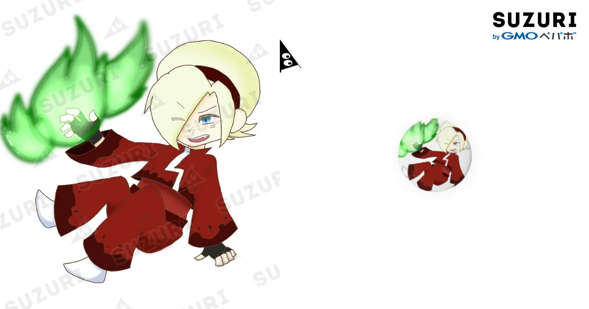 KOF アッシュ・クリムゾン 缶バッジ KOF】アッシュ・クリムゾン / アッシュガチ勢汐華による初心者ショップ