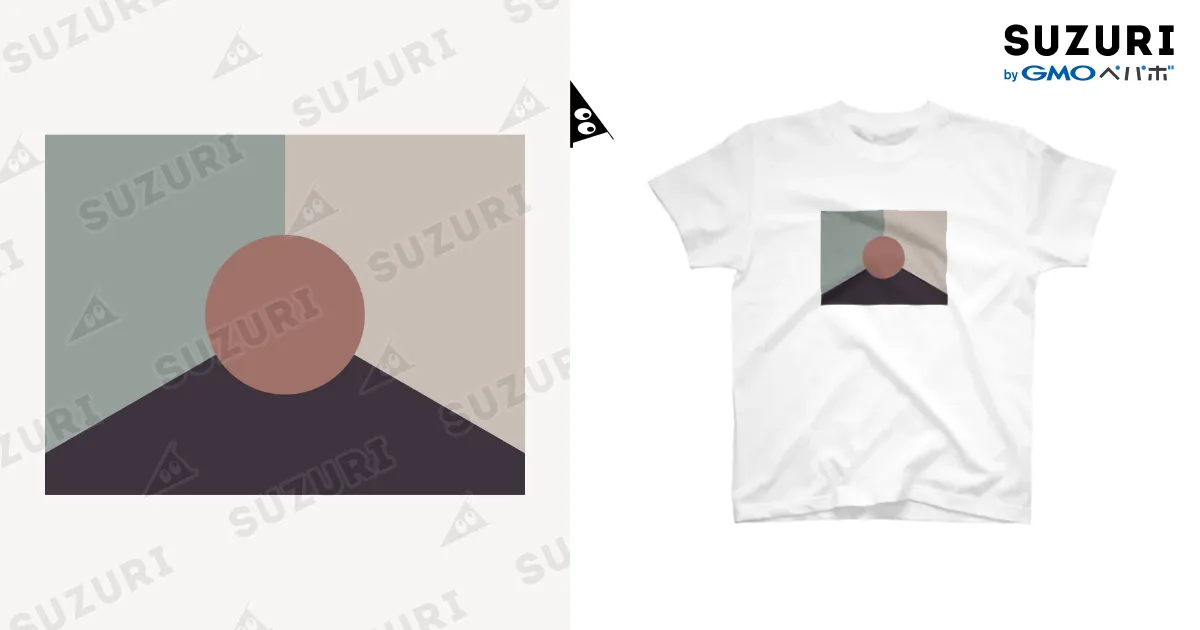 現代アート先輩 Regular Fit T-Shirt by 多摩市民 ( tamatama_