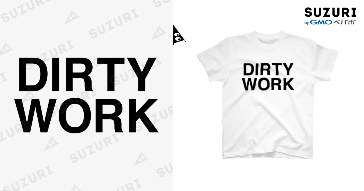 DIRTY WORK-ダーティ・ワーク- Regular Fit T-Shirt by TOKYO