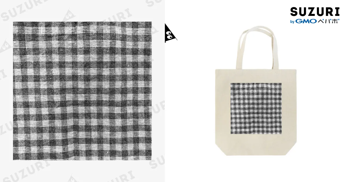 ギンガムチェック / moumou ( mmytr08 )のトートバッグ通販 ∞ SUZURI