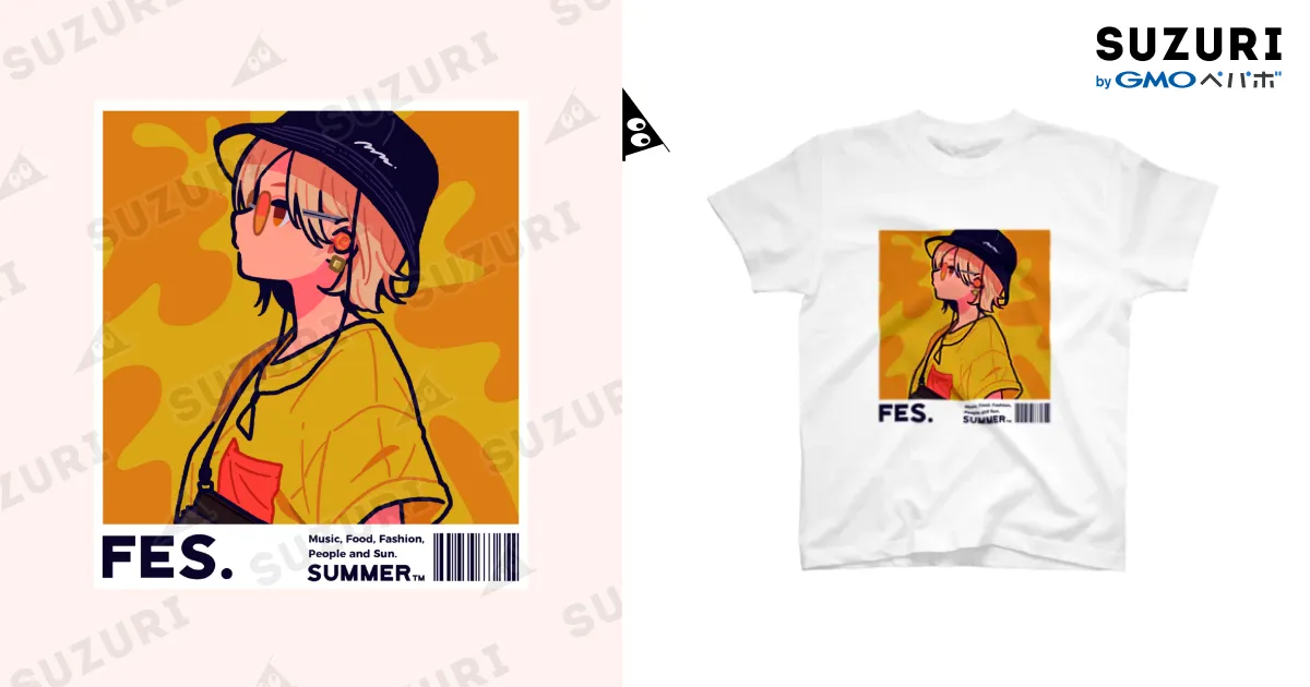 FES GIRL / 美好よしみ ( yoshi_mi_yoshi )のスタンダードT