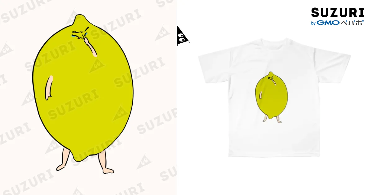 レモンニキ / AbaraのフルグラフィックTシャツ通販 ∞ SUZURI（スズリ）