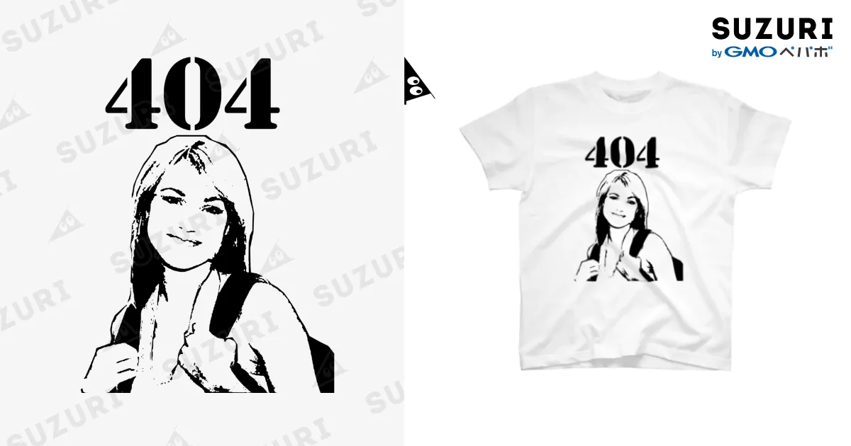 404 parked domain girl / インターネット老人会作品展