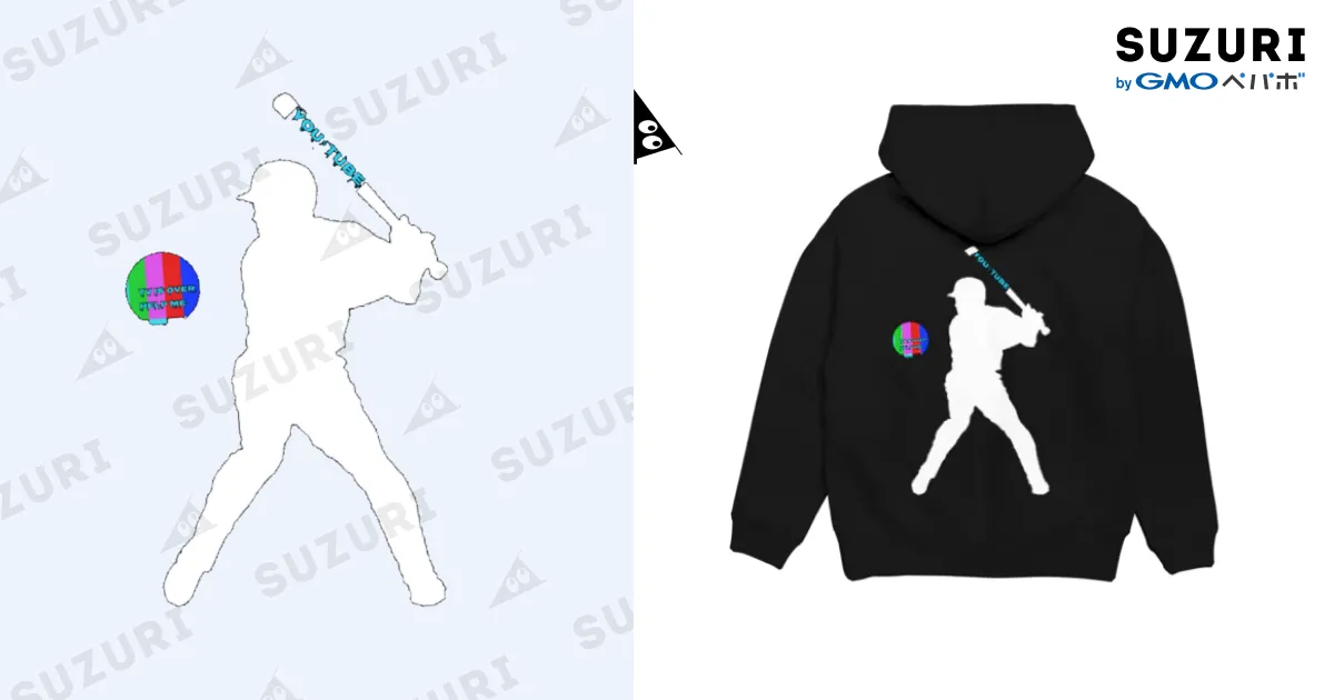 新品未使用 とろサーモン20周年パーカーM 黒G.O.A.T久保田デザイン kubota / とろサーモン 久保田かずのぶ ( kubotakazunobu )のパーカー