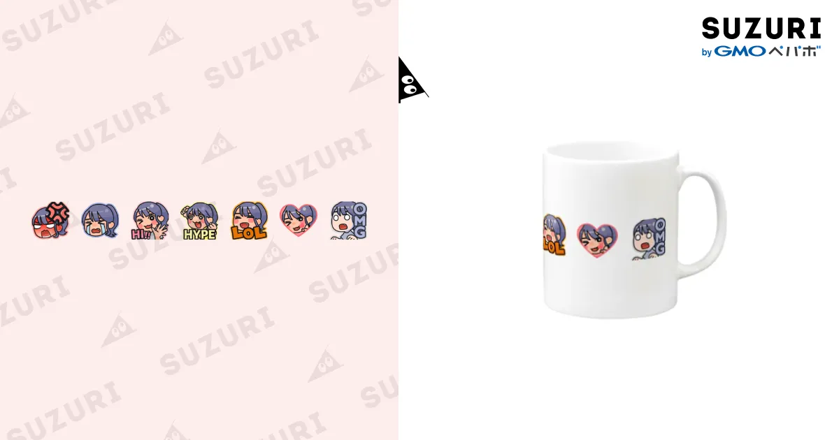 ののカップ2 / いずちののグッズ ( izuchinono )のマグカップ