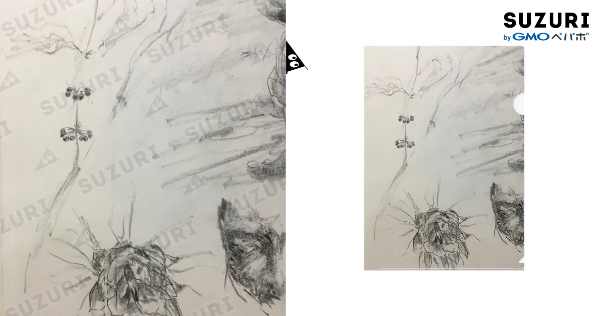 落書き / serenalestherのクリアファイル通販 ∞ SUZURI（スズリ）