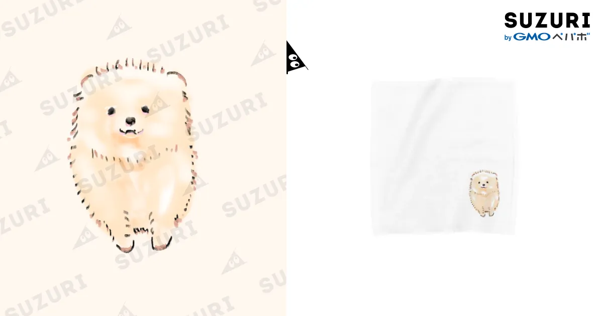 小さいタイプのポメラニアン / 犬だいすき ( inu_daisuki_inu )の