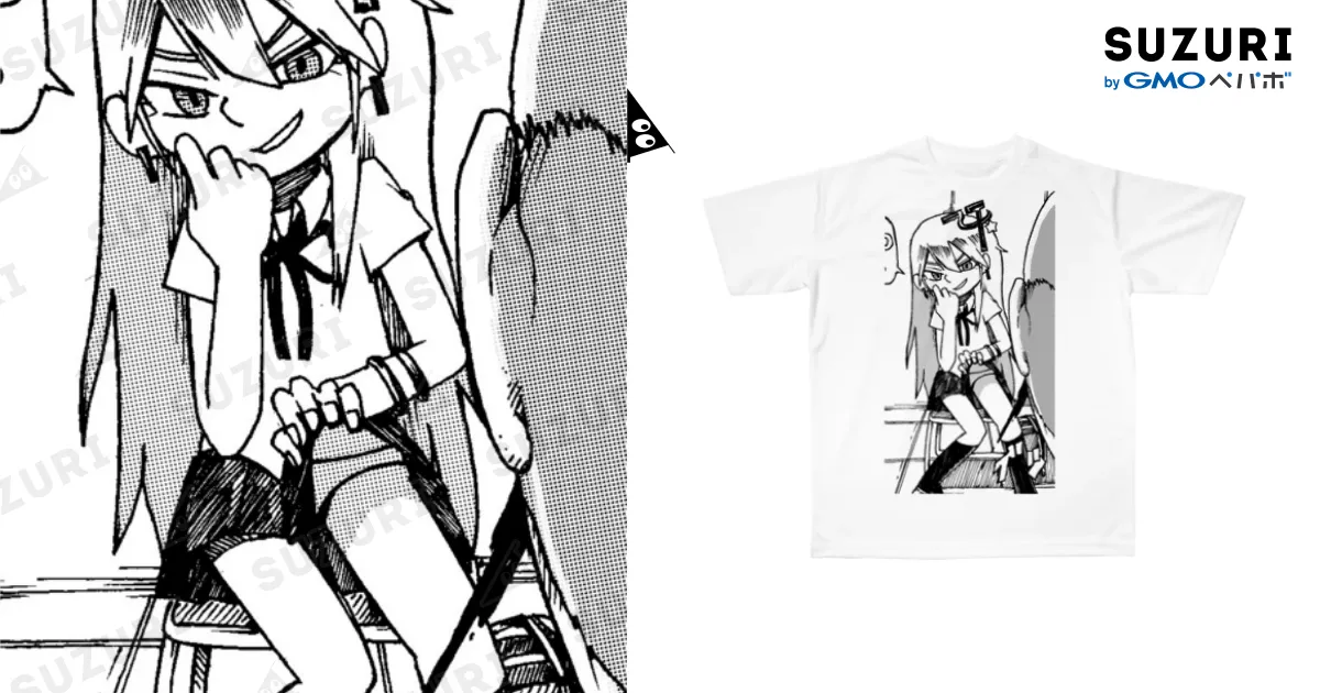 ぱんちら All-Over Print T-Shirt by 株式会社スガノワークス