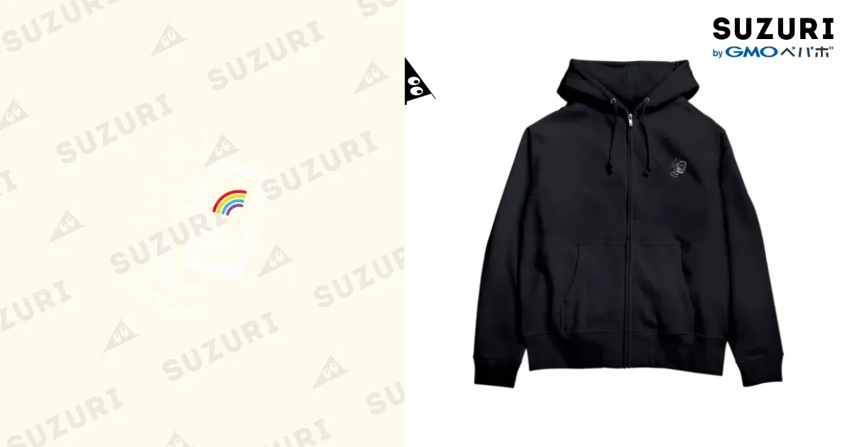 非オタジップパーカー濃色 Zip Hoodie by 七瀬亜希 ( NanaseAkiriam