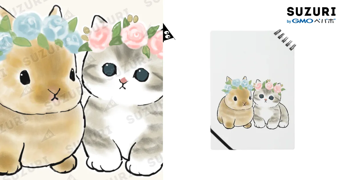 うさにゃん / mofusand ( mofu_sand )のノート通販 ∞ SUZURI