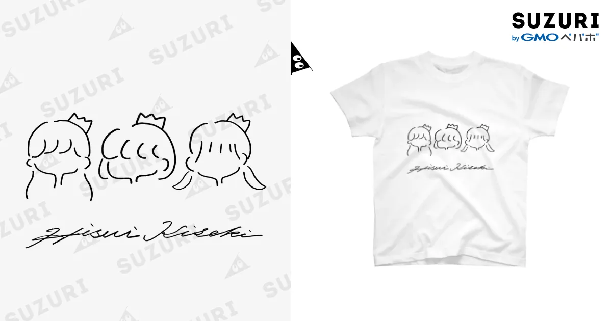 生誕Tシャツグッズ メンバーシルエット / 翡翠キセキ公式SUZURI