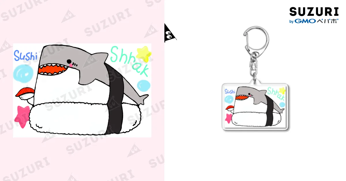 ホオジロザメのおすしロゴあり / 狂橋 おとぎの館 ( otogirando