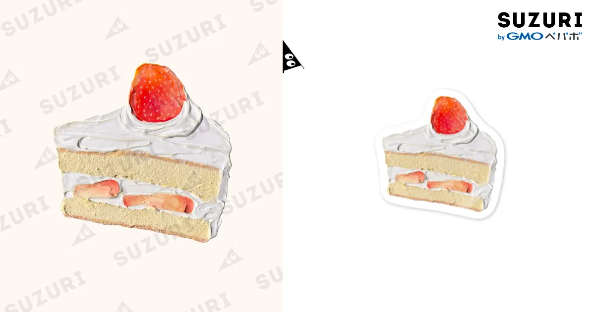 いちごのショートケーキ / KAWAIIMATIERE ( kawaiimatiere )の