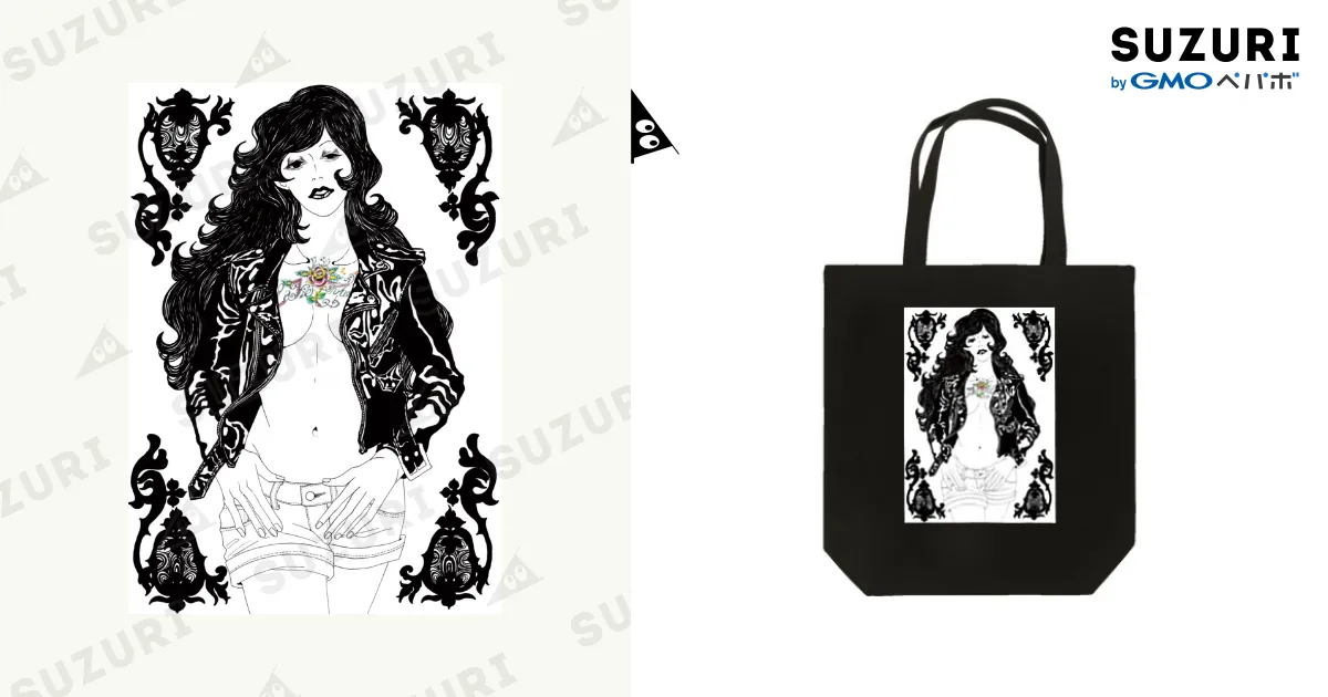 La Vie en rose / Asako Shibutani ( asako_shibutani )のトートバッグ