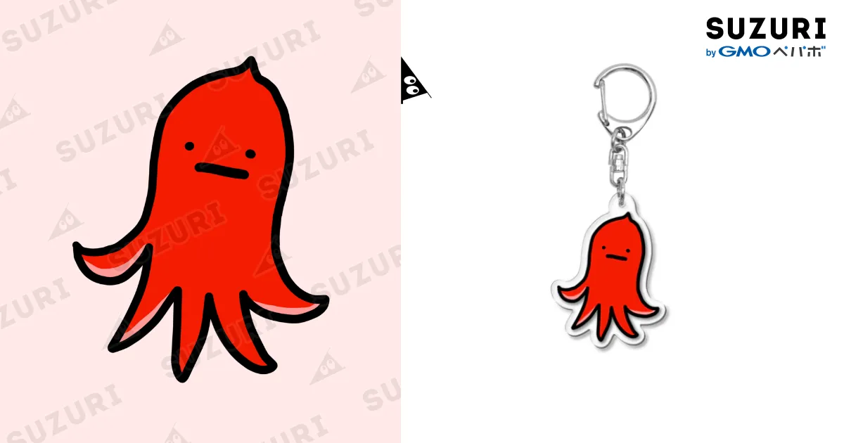 タコさんウインナー / まめゆき ( Mameyuki )のアクリル