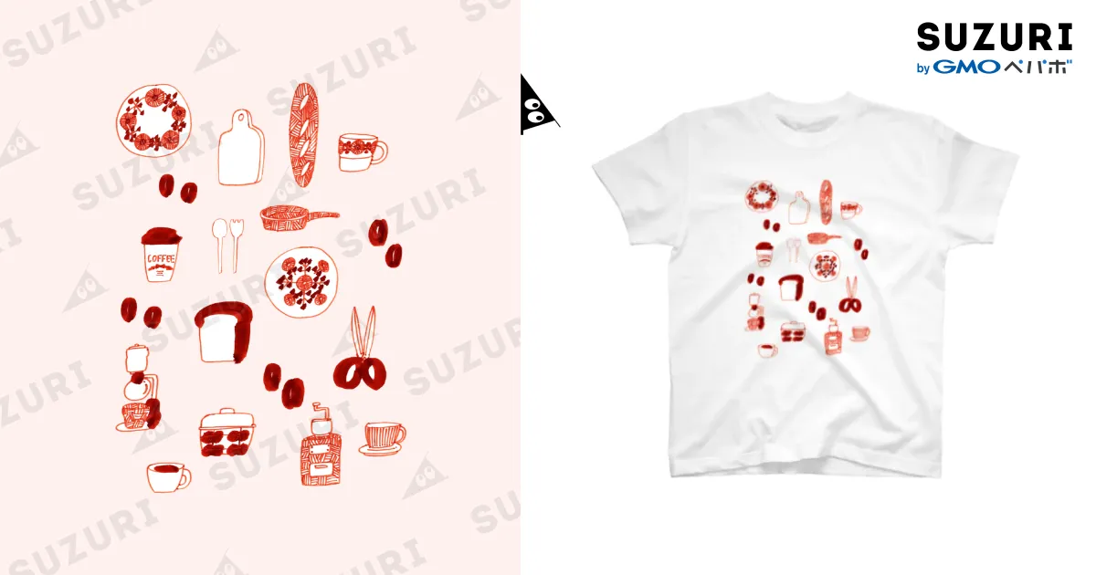 雑貨屋さん / Kurogoma. ( kurogoma46 )のスタンダードTシャツ