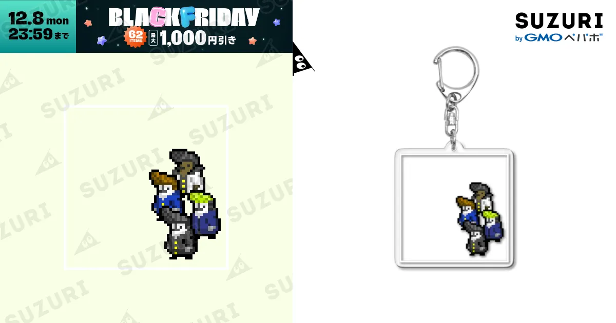 ペンギン番長 / Pixel Dog and Penguin ( RyoTa )のアクリル