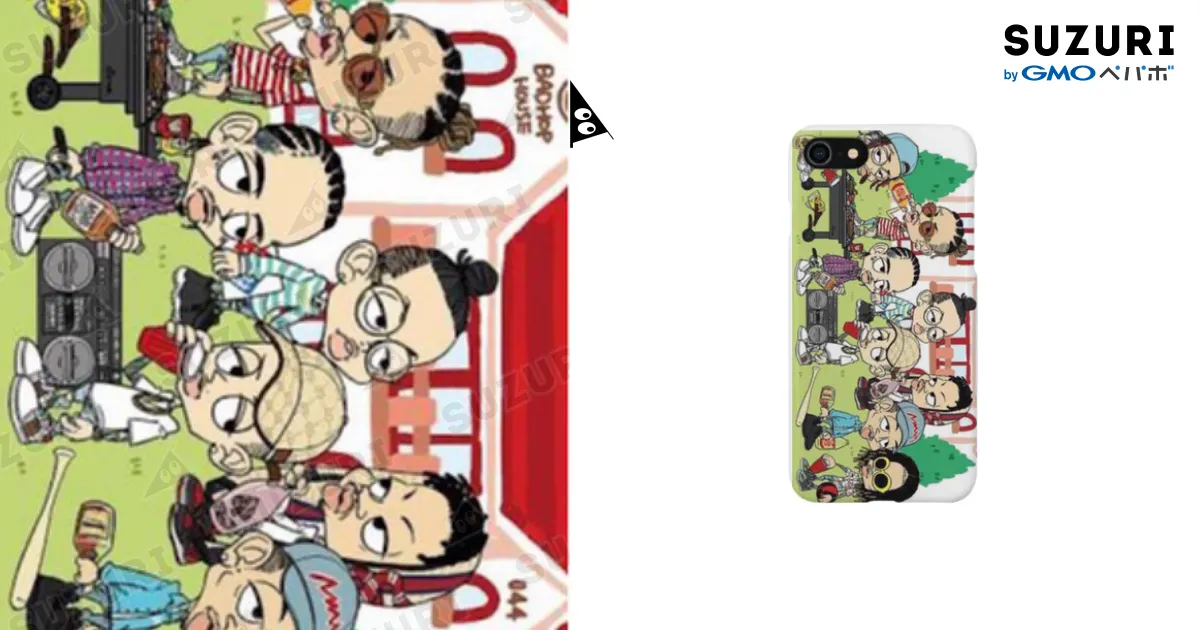 bad hop / maguuuのスマホケース（iPhone）通販 ∞ SUZURI（スズリ）