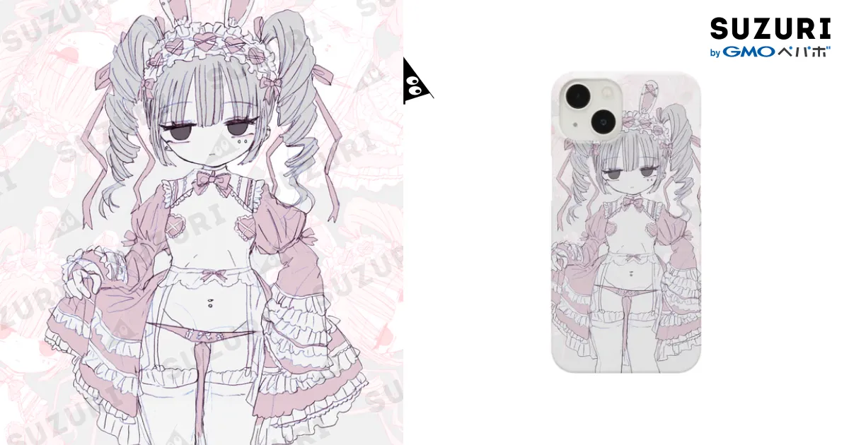 逆ロリィタ / lumiere ( nuilulumi )のスマホケース（iPhone