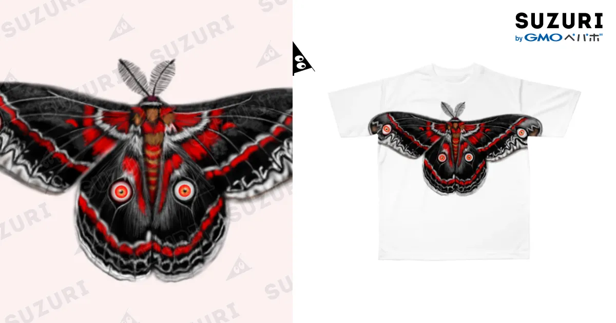 美品！　セクロピアサン　メス　蛾　標本 蛾売りおじさん on X: 