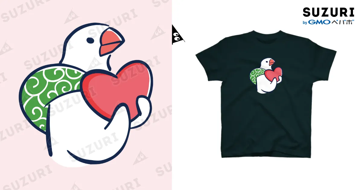 ふろしき文鳥の愛 / ふろしき文鳥のお店 ( furoshikibuncho )の ふろしき文鳥の愛 / ふろしき文鳥のお店 ( furoshikibuncho )の