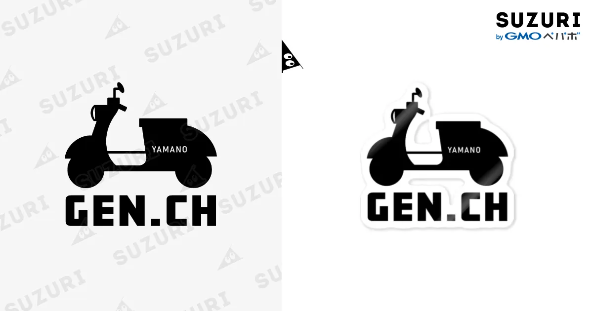山野さん / 原付専門店 げんチャんねる ( GENch )のステッカー