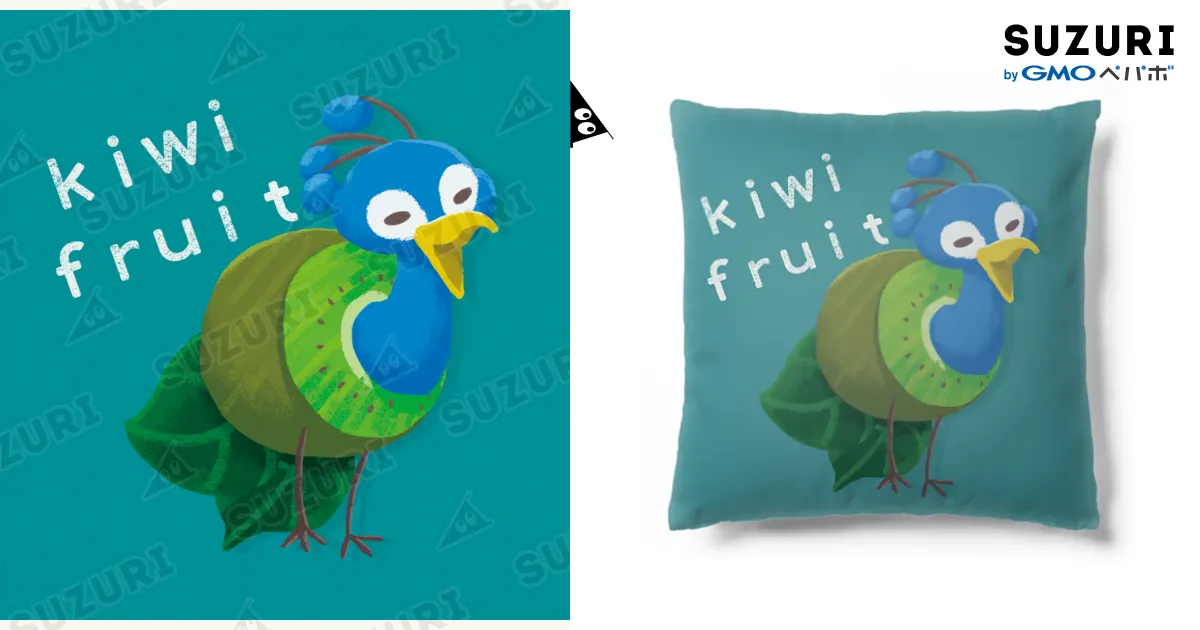 キウイ鳥さんとキーウィさん / ゆきねこのに店 ( yuki_nekono22 )の