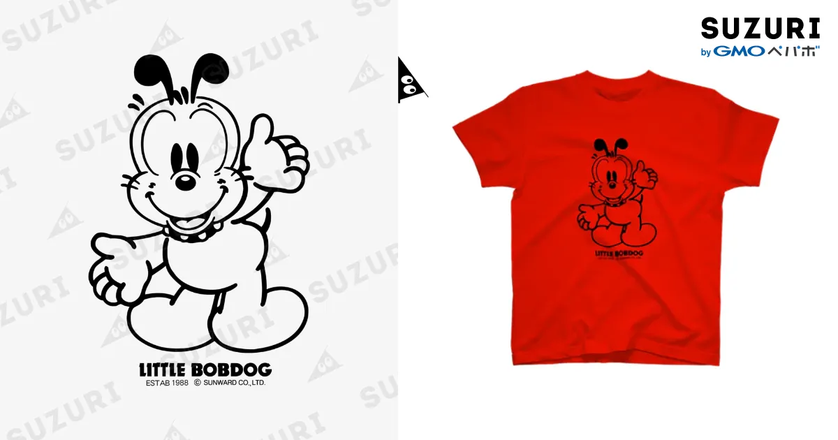 スタンダード！リトルボブドッグ / SUNWARD-1988のスタンダードTシャツ
